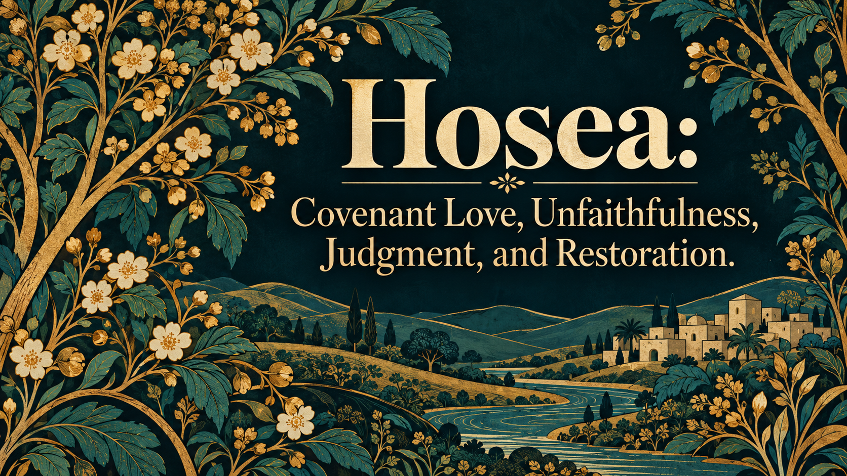 Hosea: Covenant Love, Unfaithfulness, Judgment, and Restoration