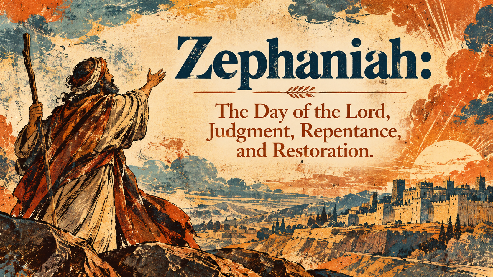 Zephaniah: The Day of the Lord, Judgment, Repentance, and Restoration