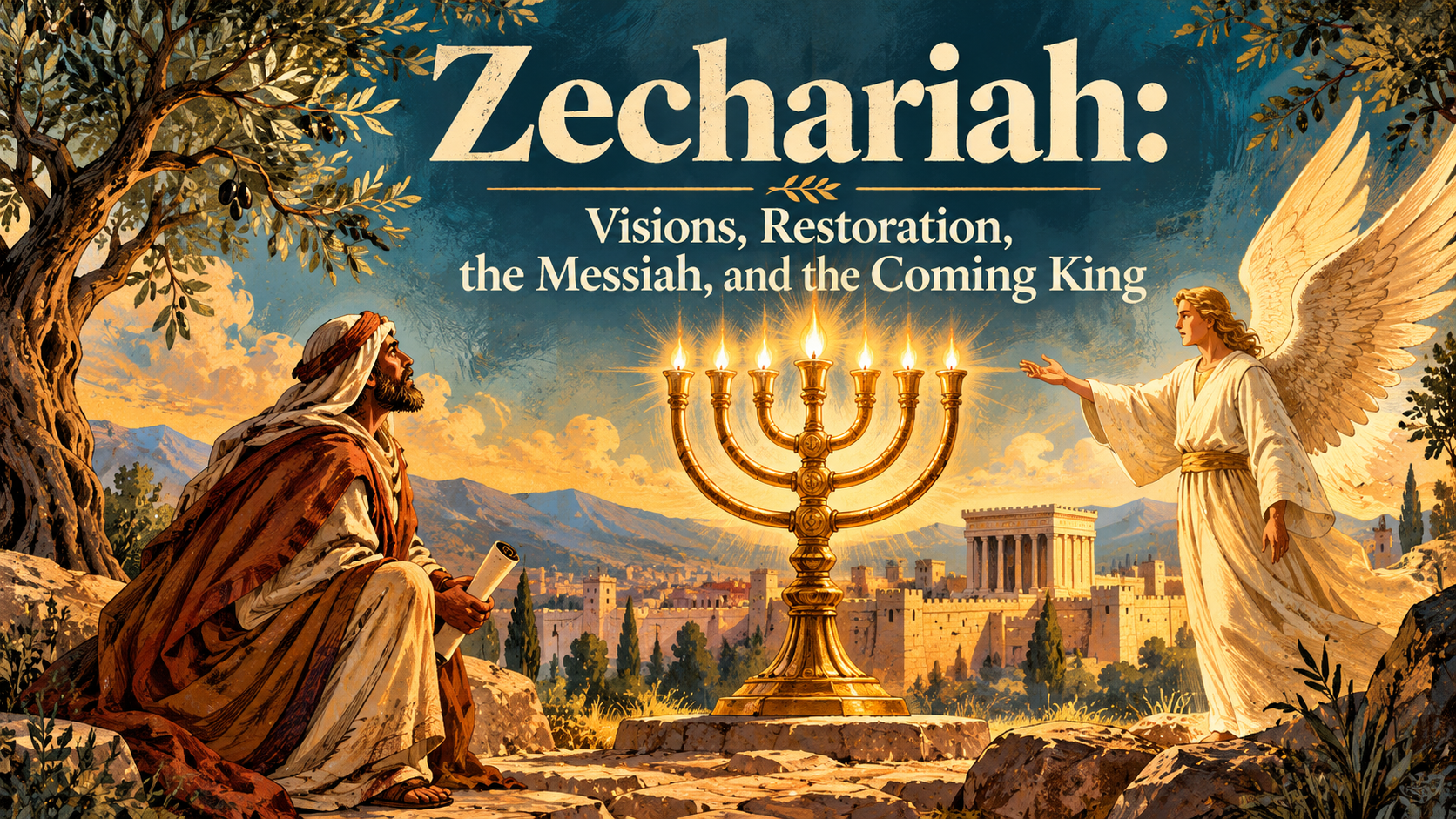 Zechariah: Visions, Restoration, the Messiah, and the Coming King